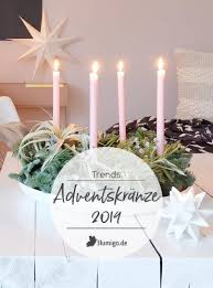 Er ist einfach eine antwort auf die frage: Die 5 Adventskranz Trends 2019 Blumigo