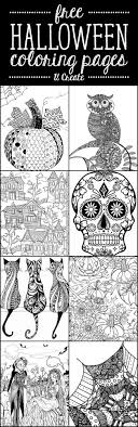 Subscribe to our blog to be notified when we release new pages and books. Free Halloween Adult Coloring Pages U Create