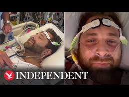 Moment man wakes up from surgery and hears new heart beat for first time