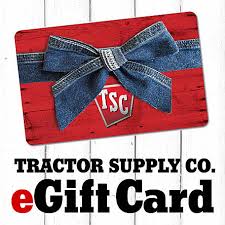 Choose from thousands of custom card designs Egift Card At Tractor Supply Co