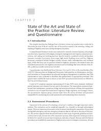 Chapter 2 - State of the Art and State of the Practice: Literature ...