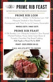 Herb and garlic crusted prime rib roast with burgundy. Holiday Prime Rib Feasts Mickey Mantle S Steakhouse