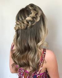 I like having it slicked back without any volume 'cause. 24 Top Curly Prom Hairstyles 2019 Update