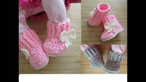 Crochet Baby Booties Tutorial Newborn 0 3 Months 0 6 Months C Designed By Happy Crochet Club Youtube