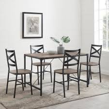 Discover unending possibilities with favorable industrial dining table set at alibaba.com. Industrial Dining Room Sets Kitchen Dining Room Furniture The Home Depot