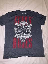 Guns N Roses Appetite For Destruction T Shirt Bleached Mens
