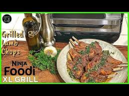 Ninja Foodi Xl Grill Lamb Chops Ninja Foodi Smart Xl Grill Recipes Youtube Lamb Chop Recipes Grilled Lamb Chops Grilling Recipes