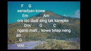 Chord Lirik Lagu Tetep Neng Ati Guyon Waton Feat Om Wawes Chords Chordify