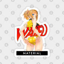 Big Ass Muscular Cute Anime Girl Perfect Waifu Material in swimsuit - Anime  - Magnet | TeePublic