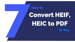 Step 3 start converting heic to pdf select the file or files to be converted and tweak the quality settings. How To Convert Heif Heic To Pdf On Mac Pdfelement 7 Youtube