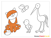 Ich hoffe ihr habe genauso viel spaß wie ich beim applizieren. 11 Tiere Applikationsvorlagen Cliparts Bilder Grafiken Kostenlos Gif Png Jpg
