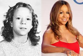 Mariah Carey in Seventh Grade at Oldfield Junior High in Greenlawn, New  York, in 1982 and Mariah Carey in 2011