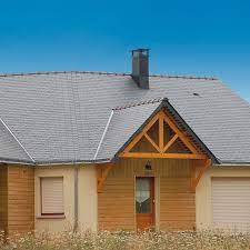 sortie de toit de style traditionnel maison individuelle maison toit