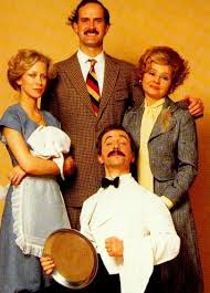 Fawlty Towers Is One Of British Tv S Most Famous Comedies Fawlty Towers I Love Basil And Manuel British Tv Comedies Tv Programmes Fawlty Towers