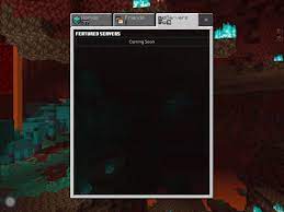 Looking for a new adventure in minecraft? Featured Servers And Additional Servers Says Coming Soon Mcpe