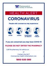 Covid 19 Information For Pharmacists Pharmaceutical Society Of Australia