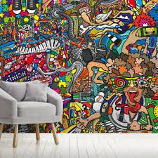 Sports Graffiti Wallpaper Wallsauce Us
