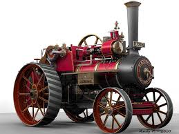 3d Model Steam Traction Steam Engine Model Steam Engine Toy Steam Engine