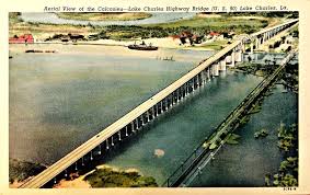 I 10 Bridge Across Calcasieu River On North Shore Of Lake Charles Calcasieu Parish Lake Charles Louisiana Lake Charles
