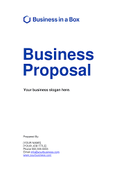 This free business proposal template showcases the company's accolades, client testimonials, relevant case studies, and industry awards. Business Proposal Template By Business In A Box