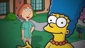 Lois griffin and marge simpson