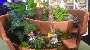 Create an enchanting fairy garden together. Fairy Garden 1 Diy Minigarten Im Topf Eng Sub Youtube Fairy Garden Fairy Garden Diy Outdoor Gardens