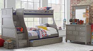 Black, white, red, oak, pine and more. Find Bunk Bedroom Sets Nbsp That Will Look Great In Your Home And Complement The Rest Of Your Furniture Nbsp Kids Bunk Beds Boy Room Bedding Rooms To Go Kids