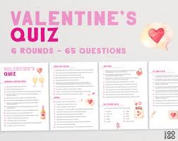 From tricky riddles to u.s. Valentine Quiz Etsy