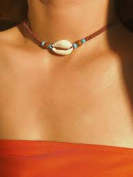 Cheap knitted choker starting from $26.99 with excellent quality and fast delivery. 37 Off 2021 Bohemia Shell Pendant Knitted Choker Necklace In Brown Dresslily