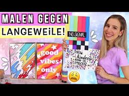 malen gegen langeweile 2 0 einfache bilder ideen fur zuhause gegen langeweile cali kessy youtube in 2021 langeweile cali ideen gegen langeweile