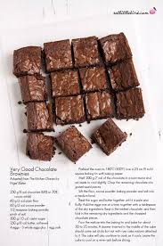 Easy Chocolate Brownies With Step By Step Photos Eat Little Bird Recipe Desserts Brownie Recipes Dessert Recipes
