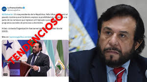 Vicepresidente Félix Ulloa desmiente publicación de La Prensa Grafica  Vicepresidente Félix Ulloa desmiente publicación de La Prensa Grafica