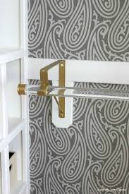 Replacing Bi Fold Closet Doors With Curtains Our Closet Makeover Driven By Decor