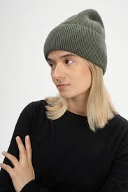 MELA Beanie Kali Green Melange