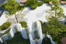Gallery Of Hyperlane Linear Sky Park Aspect Studios 19 Roof Landscape Landscape Design Landscape Plan