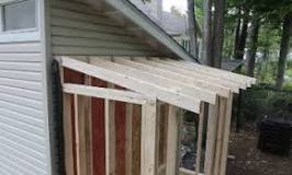Can I use 2×4 for shed roof?