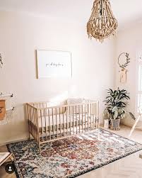 Soft Boho Nursery Kinderzimmer Deko Madchen Schlafzimmer Dekor Ideen Babyzimmereinrichtung