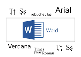 Te duci sus, in bara de meniuri, selectezi insert; Probleme De Font Diacritice Si Spelling Checker In Word