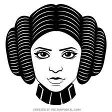 For more items like this please check my shop where you will find: Princess Leia Free Vector Image In Ai And Eps Format Creative Commons License