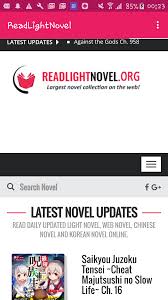 Upon downloading it, i proceeded to scout out a novel simply to check how it is. Readlightnovel Android App Download Readlightnovel For Free