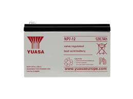 NP7-12 | Yuasa 12 V, Faston F1 Sealed Lead Acid Battery, 7 Ah ...