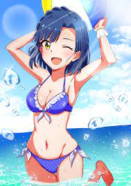 七尾 百合子 水着