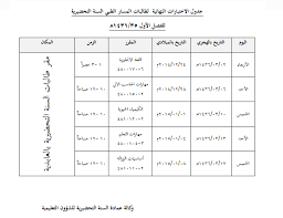 جامعة أم القرى Pa Twitter جدول الاختبارات النهائية لطالبات المسار الطبي السنة التحضيرية للفصل الأول 35 1436ه Http T Co Swdo5zuvxx Http T Co Ardb7tihqd
