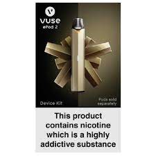 The eliquids on this site contain nicotine salts. Vuse Epod 2 Gold E Cigarette Device Vapemountain Com
