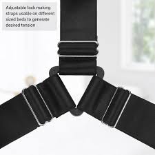 4pcs adjustable bed sheet fasteners suspenders premium elastic sheet strap clips and metal holder with triangle heavy dut cushions on sofa sofa adjustable beds