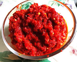 Sweet Hot Cherry Pepper Relish Mostly Mediterranean
