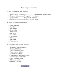 (passé composé) — я ушла в 8 часов и пошла на работу. Passe Compose