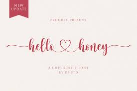 Best fonts download on allbestfonts.com шрифт для инстаграма font for instagram. Hello Honey A Chic Script Font Stunning Script Fonts Creative Market