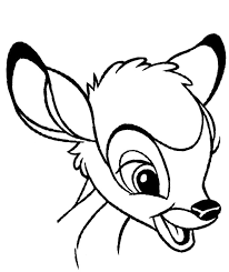 Indian ink on drawing paper. Bambi 128690 Animation Movies Printable Coloring Pages
