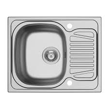 You need to either get a 1 ½ or 1 ¼ inches tailpipe to be able to connect to it. Single Bowl Inset Chrome Stainless Steel Kitchen Sink With Reversible Drainer Essence Ava Appliances Direct